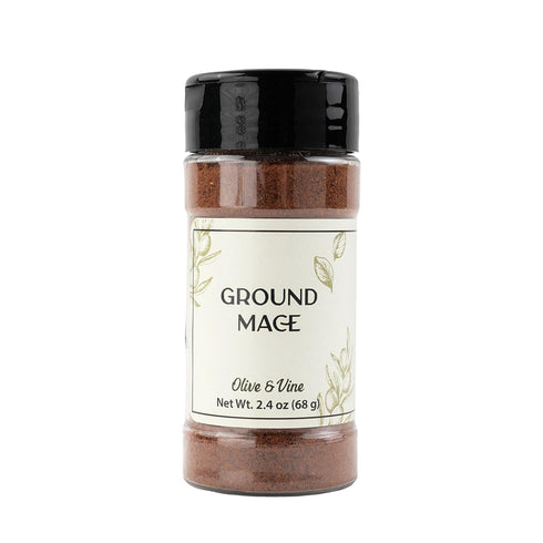 Olive & Vine Ground Mace, Warm Spice, For Baking & Sauces, Rich