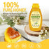 DFYSYSD 100% 18oz/510g, Wildflower Honey, Raw Unfiltered Honey, Natural and Pure, Fresh Sweetness, Floral, a Hint