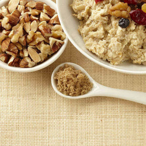 125 Count N'Joy Brown Sugar Topping for Oatmeal | | Single Serve Portion | Bulk Size