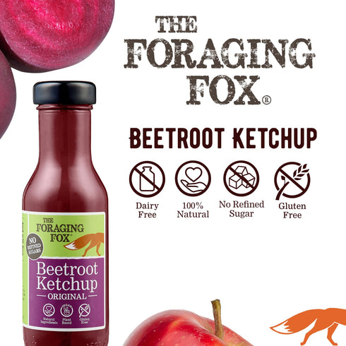 255 THE FORAGING FOX Beetroot Ketchup, GR