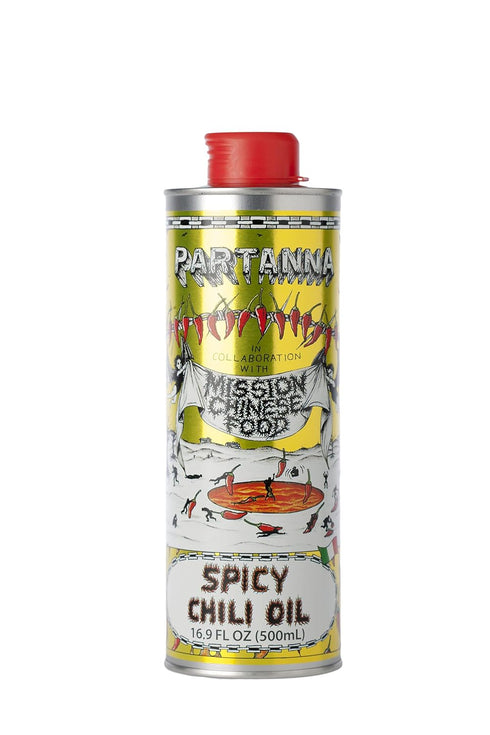 Partanna Mission Spicy Pepper Olive Oil - Premium Extra Virgin Olive Oil