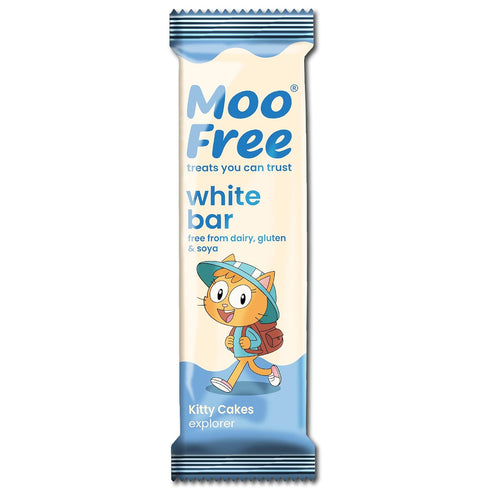 Moo Free 15 x Natural White Chocolate Dairy Free & Vegan Mini Bar 0.71