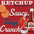 (Pack 36, 1 Herr's Ketchup Ripple Potato Chips of Ounce Bags) Bold and Tangy Ketchup-Flavored Chips Fun for Snacking