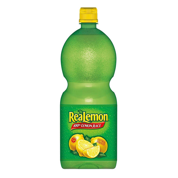 ReaLemon 100% Lemon Juice - 2/48 Ounce Bottles (4 Pack)