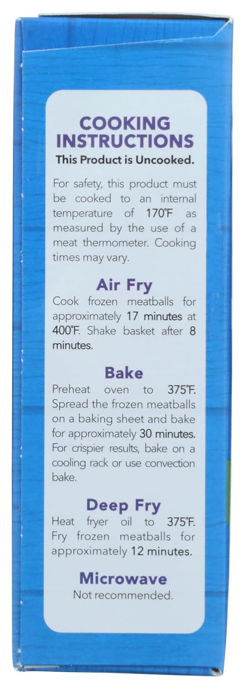 Bell & Evans Mozzarella, 12 OZ Breaded Parmesan Chicken Meatballs
