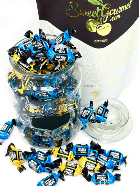 2Lb SweetGourmet English Style Sweet Licorice Toffees | Individually Wrapped |