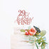 Glitter Rose Gold 29&Feeling Fine Cake Topper - Cheers to 29 Years Cake Topper Decoration Ideas