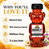 (12 oz) Weeks Honey Farm Wildflower Honey - Pure, Raw, Unfiltered, Gluten Free, Kosher, and Rich in Nutrients