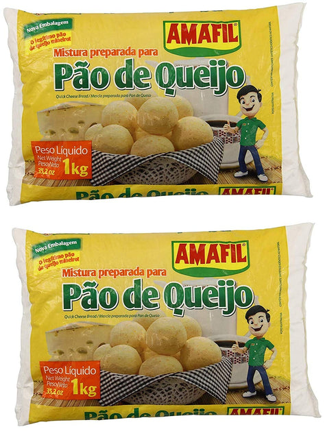 AMAFIL Mix for Cheese Bread 35.2 oz. - 2 Pack / Mistura