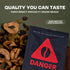 10.9 Danger Coffee by Dave Asprey, Remineralized, Mold Free & Lab Tested Swiss Water Decaf Whole Bean Coffee, Medium