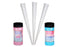 Concession Essentials Cotton Candy Floss Sugar with 100ct Cotton Candy Cones, 16oz Jar, 2pack,