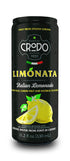 11.2 Oz. (Pack 24) Fonti Di Crodo Limonata, Italian Sparkling Lemonade, Cans