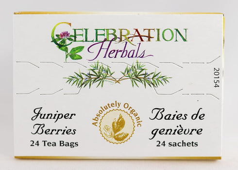 Celebration Herbals 24 0.02 Juniper Berries Tea Organic Bag, Pound