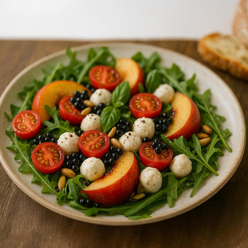 Fine Food Dittmann 24.69 oz Balsamic Vinegar Pearls, Jar Rich Balsamic Vinegar Flavor from Modena Ideal for Salads