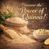 1.5 lb (24 oz) Premium Quinoa Whole Grain Quinoa, Superfood, High Protein & Fiber, Vegan Plant-Based Grain for Cooking