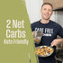 3-Pack (8 oz. 20g 2g 26g Care Free Kitchen Rotini Keto Pasta Noodles Variety Bags) Plain, Sundried Tomato, Roasted