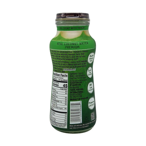 9.5 Oz Taste Nirvana Real Coconut Water, Fl