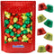 Fruidles Christmas Bells Milk Chocolate Party Bag Fillers, Individually Wrapped Foils, Resealable
