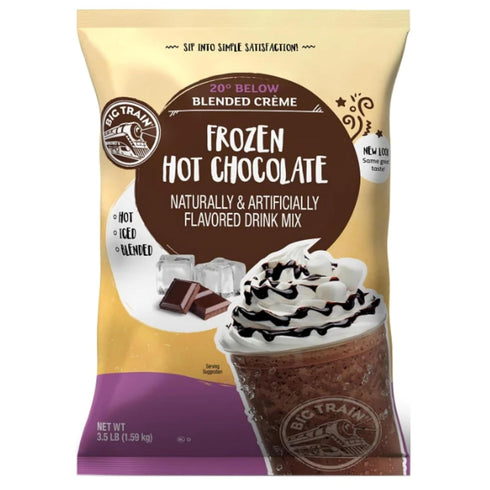 Big Train 20 Below Frozen Hot Chocolate Beverage Mix, 3.5 Pound (Pack
