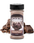 Upouria Chocolate Flavored Shakable Topping, Finishing Sugar for Coffee, Lattes, Hot Chocolate,