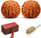ENFGDT Natural Chinese Wenwan Walnut, 1.7in Chinese Walnuts Fidget, Premium Wenwan Walnut Care