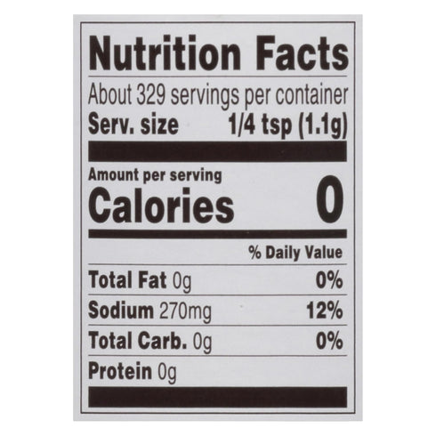 Tone's 12.75 (Pack 6) Lemon Pepper Seasoning Blend, Ounce