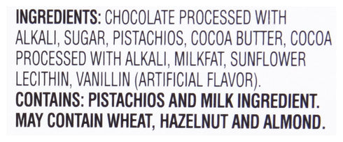 2.46 Nestle Damak Dark Chocolate with Pistachios, Ounce