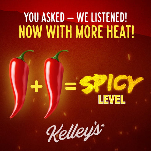 12 Oz 100% Kelley's Hot Honey, Unfiltered Raw Honey Infused with Chili Pepper Rich Flavor for BBQ, Fried Chicken