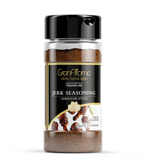 GranAroma Jamaican Jerk Seasoning, Spicy Marinade, Flavorful Dry Rub, Chicken and Pork