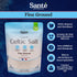1.1lb (18oz) Pack 2. 82+ 100% Sante Naturelle Celtic Salt Organic Bundle (Fine Ground & Grey Coarse) - of Unrefined