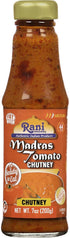 Rani Madras Tomato Chutney 7oz (200g) Glass Jar, Ready to eat, Vegan