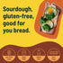 PACHA 22 OZ Organic Multiseed Buckwheat Sourdough