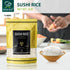 2 (32 Soeos Sushi Rice, Medium Grain, White Sticky Rice for Sushi Rolls and Japanese Food, Calrose Rice, Pound Ounce)