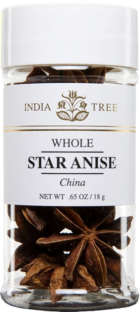 India Tree Star Anise, .65 oz, Pack of 3