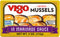 Vigo Premium Imported Canned Seafood, Mussels in Marinade Sauce, Specialty Flavored, Perfect