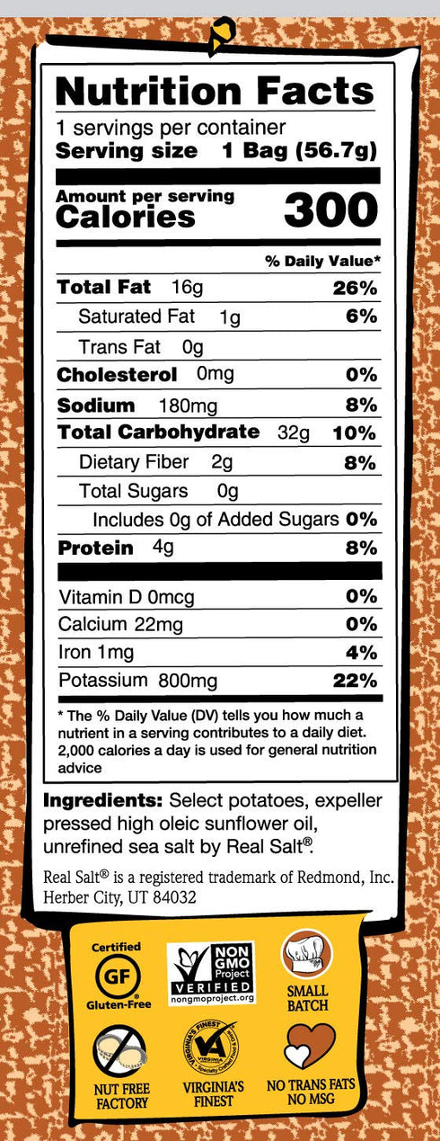 Route 11 Potato Chips (15 (2 oz : Lightly Salted bags each))