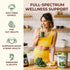 1.1 lb (17.64 oz), 62 Gya Tea Co Broccoli Powder Servings, Microgreens Superfood Powder Rich In Fiber & Sulforaphane