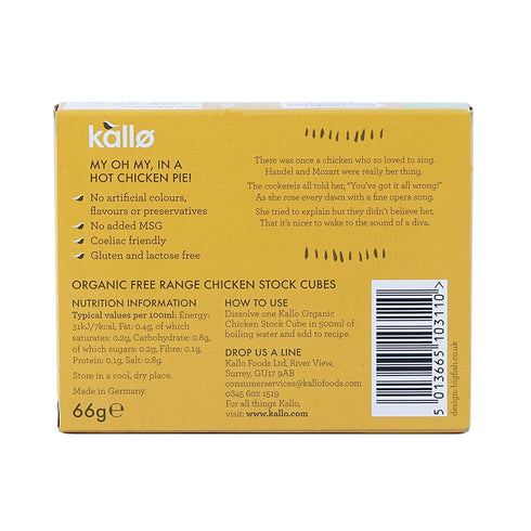 Kallo Kall Chicken Stock Cubes