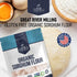 5 Lb Great River Milling Organic Sorghum Flour | Gluten Free Whole Grain Flour | USDA Organic, Non-GMO, Kosher, Vegan