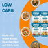(6 LIVIVA Shirataki Konjac Spaghetti Pk) Diabetic-Friendly Low Carb, Low Calorie Pasta Noodles Ready to Serve No Odor