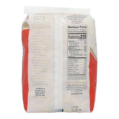 (Pack 4) Colavita Cut Fusilli Pasta