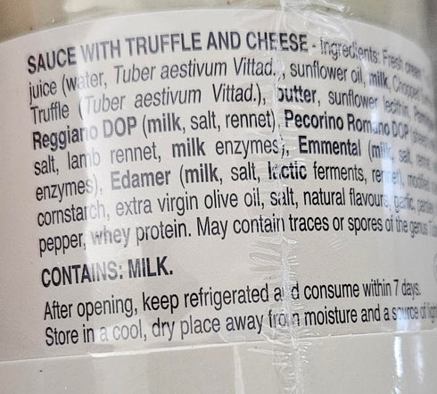 Generic 2 35.2oz Truffle and Cheese Pasta Sauce Jars