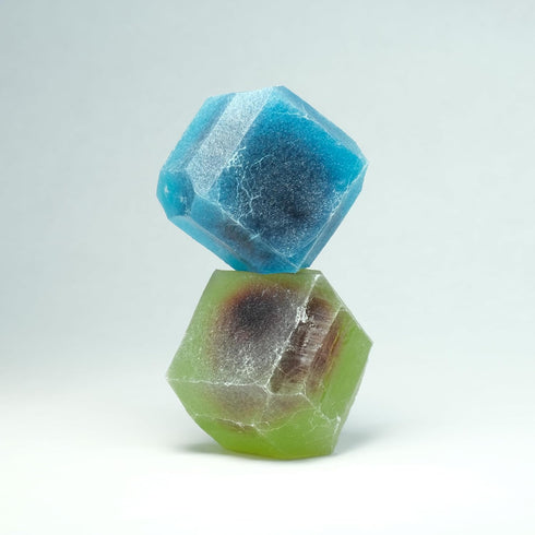 6-Piece Silky Gem Jams Me Up Crystal Candy Collection: Jelly-Filled Assortment Handcrafted Edible Jewelry & ASMR Sweets