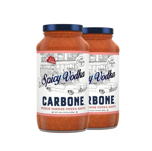 Carbone Spicy Vodka Pasta Sauce, 24 Fl Oz (Pack of 2), Vegetarian, Gluten Free
