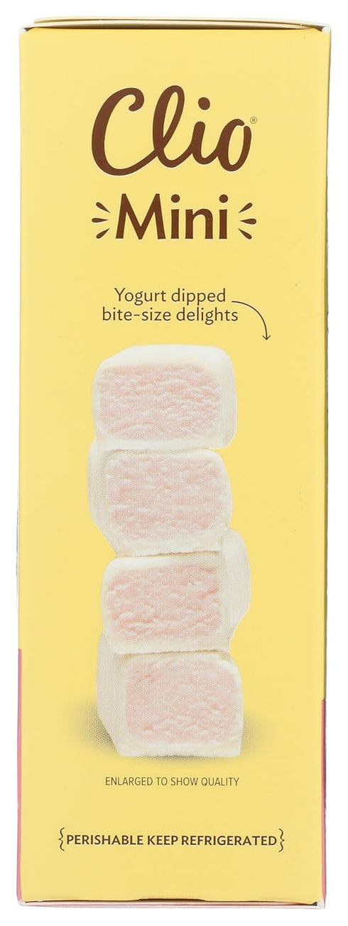 8ct, 5.64 OZ CLIO Strawberry Banana Yogurt Covered Mini Greek Yogurt Bar