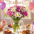 (16 Benchmark Bouquets - Purple Daisies - Fresh Flowers for Delivery - Mothers Day Flowers for Mom - Mothers Day Gifts