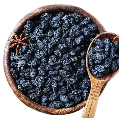 Generic -200 Premium Afghani Black Raisins With Seeds Kali Kishmish | Munakka Dry Fruits | Delicious & Healthy Snack |
