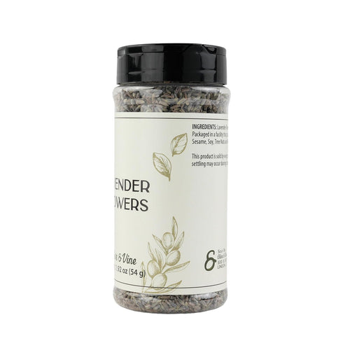 (1.92 Olive & Vine Lavender Flowers, Floral Aroma, For Teas & Desserts, Rich Tradition, Authentic Taste, For Global