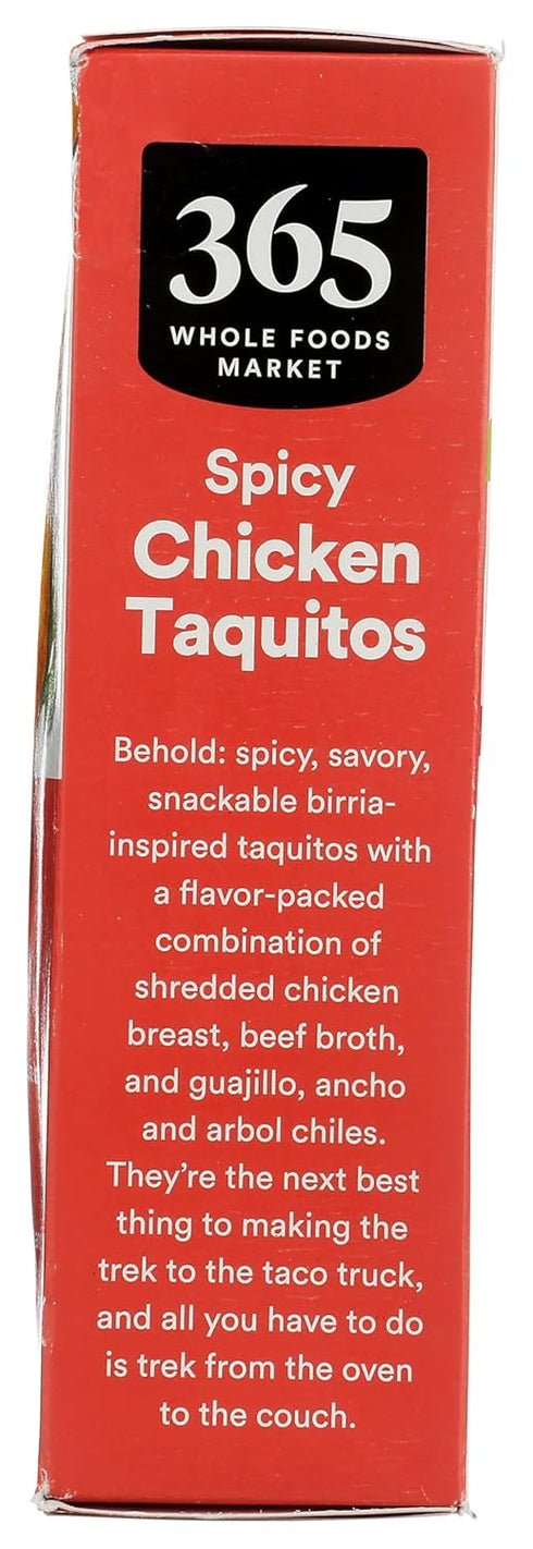 365 by Whole Foods Market 12.5 OZ Spicy Chicken Taquito
