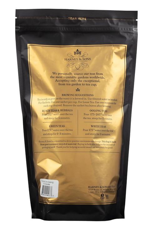16 Harney & Sons Comoro Decaf Black Tea, loose Vanilla, Ounce